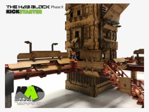 The Hab Block Phase Ii Kickstarter From Mad Gaming - Infinity The Game