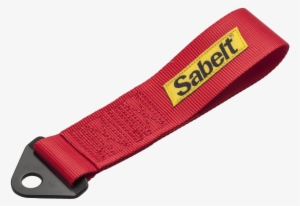 Sabelt Tow Strap Red - Safety Straps For Towing