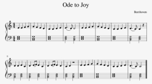 Made Sheet Music For Ode To Joy - Drowning A Boogie Piano Sheet Music