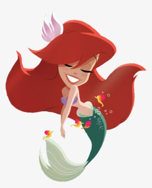 Mermaid Cute Ariel Disney Seahorse Beautifulfreetoedit - The Little Mermaid