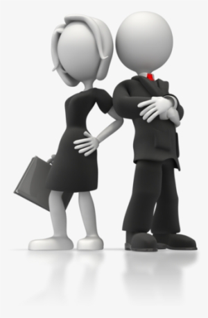 Let's Face It, When Looking At Today's Job Market, - Business Man And Woman Png