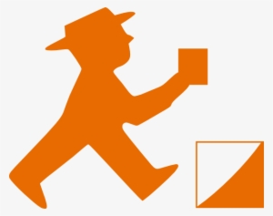 How To Set Use Burnt Orange Man Icon Png - Ampelmann