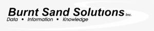 Burnt Sand Solutions Logo Black And White - Logo