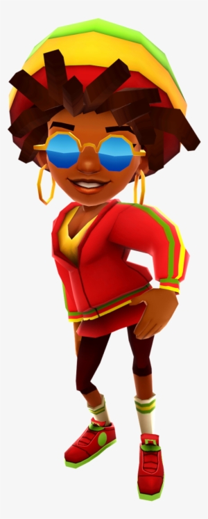 frizzy rasta outfit00 - subway surfers sun