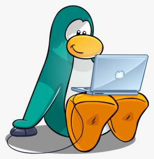 Aqua Penguin4 - Club Penguin