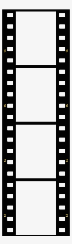 I Started With An Old Film Look For The Background - Film Strip Vertical