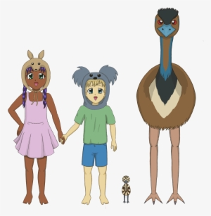 Today I Made The Broken Up Emu Chick In Photoshop And - Anime Emu