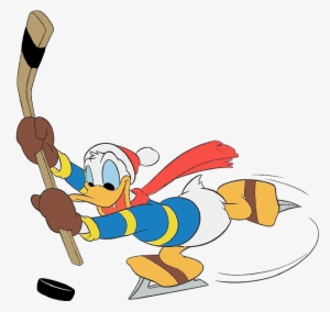 Disney Clipart Hockey - Disney Characters Playing Hockey