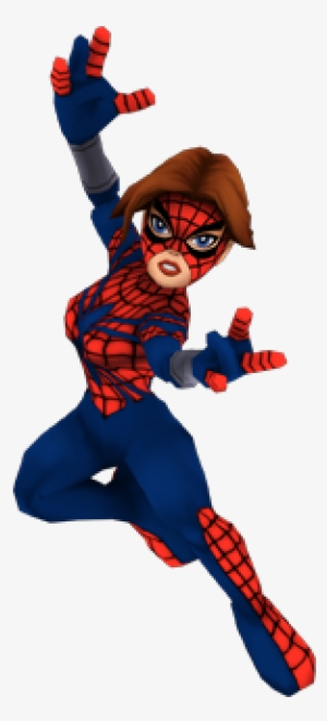 Spider-girl Full Body - Super Hero Squad Spidergirl