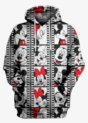 Anime Mickey Minnie Mouse Hoodie 3d - Hoodie