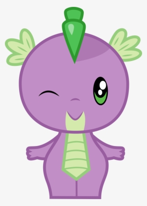 Artist Cloudyglow Chibi Cute Dragon Safe Simple Png - Spike