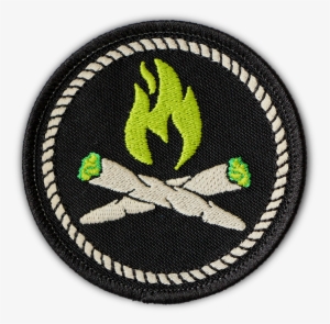 Stoner Campfire Merit Patch - Emblem