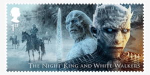 The Night King And White Walkers Stamp - Game Of Thrones Stamps