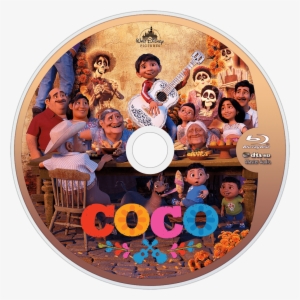 Coco Bluray Disc Image - Disney Coco Invitation Template