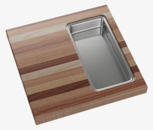 Berlin Cutting Board With Single Pan - Plywood