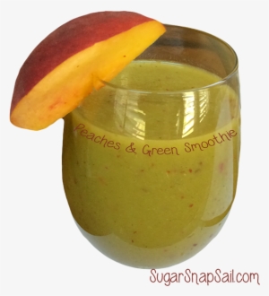 Peaches & Green Smoothie - Health Shake