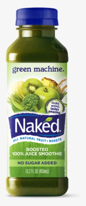 When It Comes To Food, Green Is The Way To Go, Too - Naked Fruit Smoothie