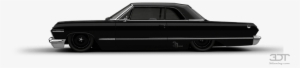 3dtuning Of Chevrolet Impala Coupe 1963 3dtuning - Black 64 Impala Png