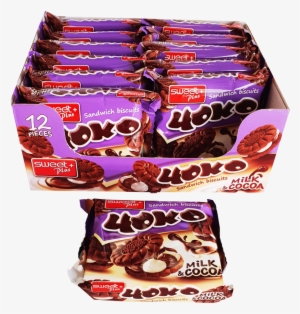 40ko biscuits with milk & cocoa - baked goods