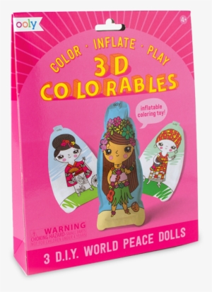 World Peace Dolls - Ooly 3d Colorables World Peace Dolls (161-002)
