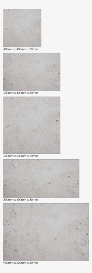 Available Sizes - Concrete