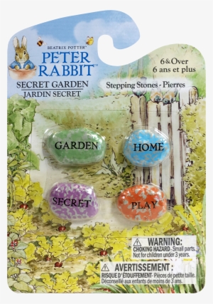 Peter Rabbit Secret Garden Stepping Stones Accessory
