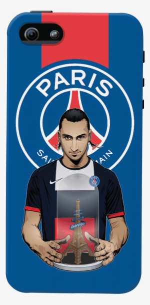 Dailyobjects Zlatan Ibrahimovic Blue Case For Iphone - Paris Saint Germain Jordan Logo