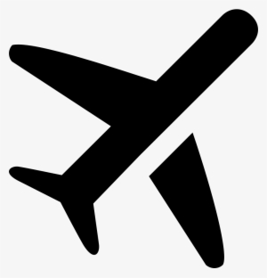Si Glyph Airplane - Icon