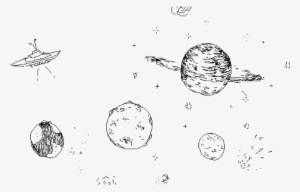 Banner Transparent Aliens Drawing Outer Space - Bts Wallpaper Singularity Lyrics