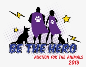 Be The Hero Logo V4 - Auction For The Animals-be The Hero