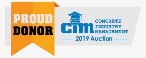 2019 Cim Auction Donor Logo Png - Concrete Industry Management