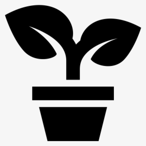 Roślina Doniczkowa Icon - Potted Plant Icon Png