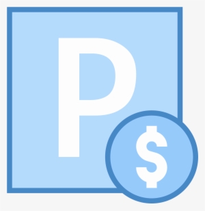 Paid Parking Icon - Number