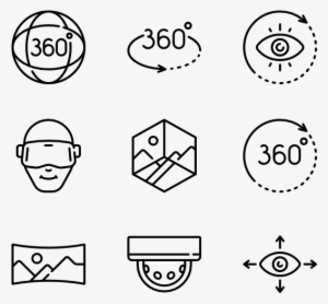 360 view 50 icons - actions icon