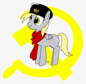 1203x1149, communist derp ) - russian mlp pony