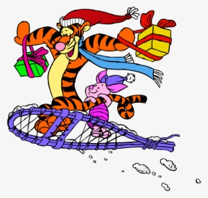 Free Png Tigger And Piglet Christmas Png Images Transparent - Winnie-the-pooh