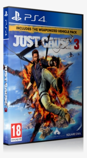 Just Cause 3 Ps4 Replacement Retro Gaming Case - Just Cause 3 Day One Edition Pc Game