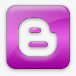 Purple Blogger Logo - Blog Logo Png Pink