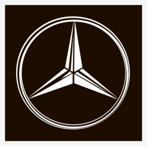 Mercedes Logo, Mercedes Zeichen, Vektor Bedeutendes - Mercedes Benz Stern Schwarz
