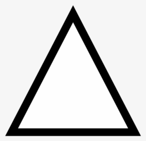 washing - bleach - plain triangle