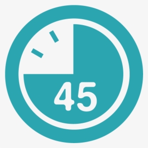 45 Minute Icon In Color By Laundry Express, The Best