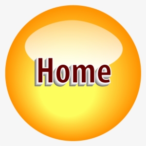 Png Button Orange Home Icon