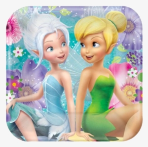 Tinkerbell Party Lunch Plates - Tinkerbell Y Su Hermana