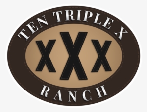 Ten Xxx Logo Outline - Emblem