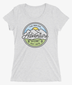Image Of Women's Mountain Badge Tshirt