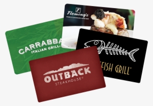 Bloomin Faceplates - Outback Steakhouse Gift Card