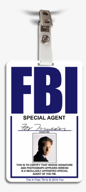 X Files Mulder Badge Men's V Neck T Shirt - The X-files
