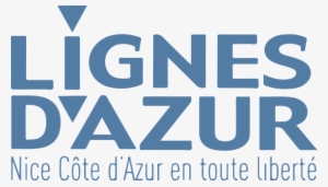 Logo Lignes Azur Nfc Bleu - Ligne D Azur