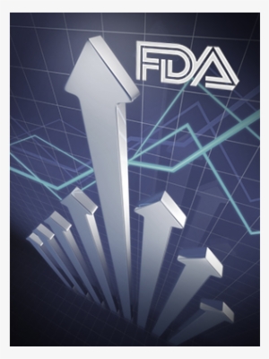 Line Chart With Arrows Pointing Up And Fda Logo On