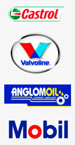 Castrol, Valvoline, Anglomoil, Mobil, Shell, Caltex, - Anglomoil